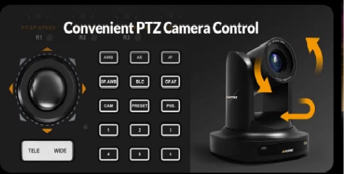 SHARK S6 PLUS נתב וידאו מקצועי - מיקסר 6 ערוצי SDI/HDMI עם מסך "17 מובנה מבית AVMATRIX  